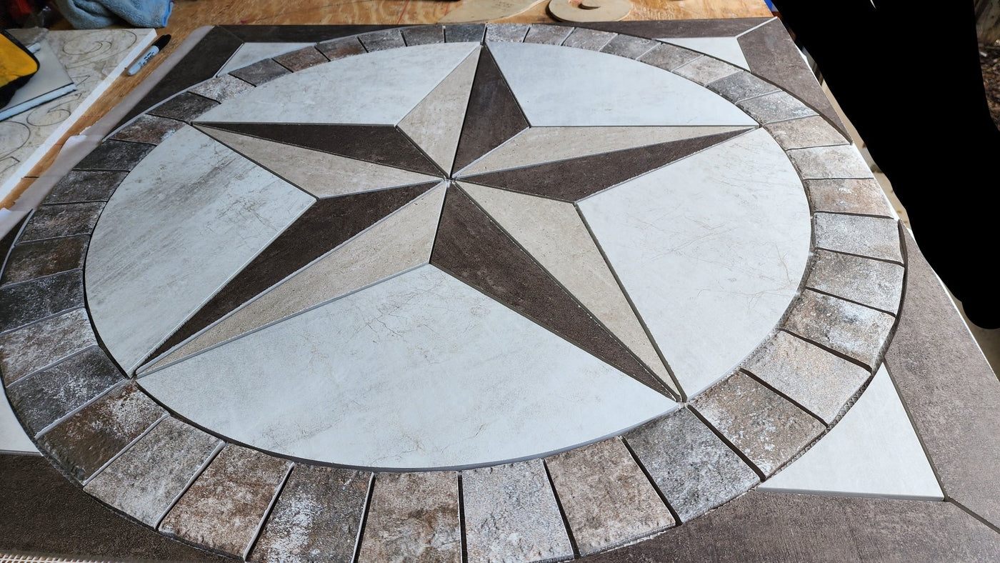 Custom 36" Texas Star Medallion