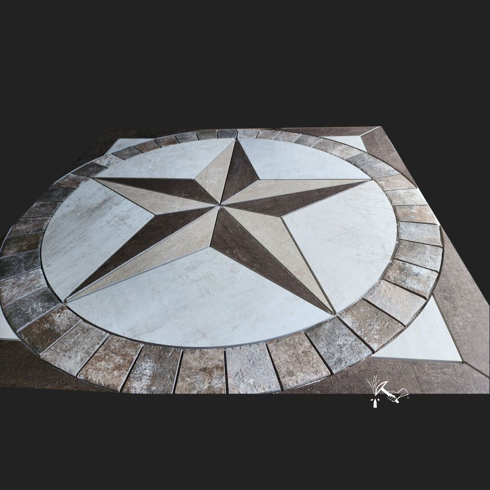 Custom 36" Texas Star Medallion