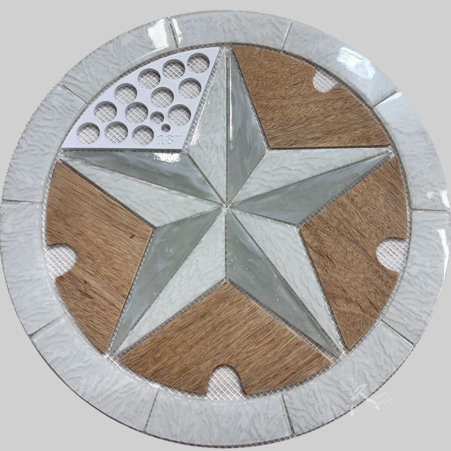 Upcharge for Increased Size of Glass Texas Star for Allstar Masonry