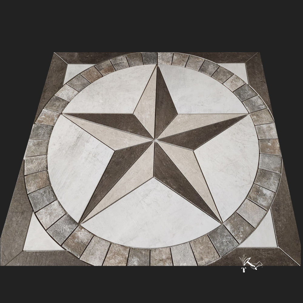 Custom 36" Texas Star Medallion